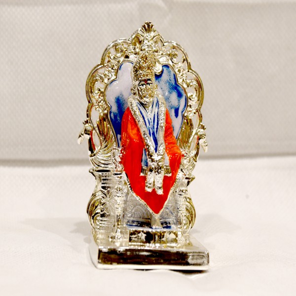 KANHA ART SILVER 99% ITALY SAI BABA