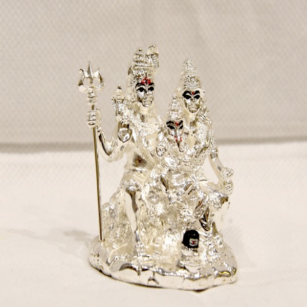 KANHA ART SILVER 99% ITALY SHIV PARIWAR