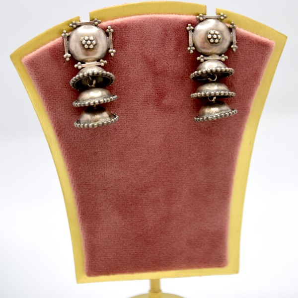 SILVER OXIDIZE 925 JHUMKI