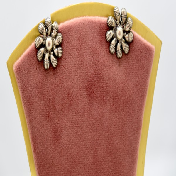 SILVER OXIDIZE 925 EAR TOP