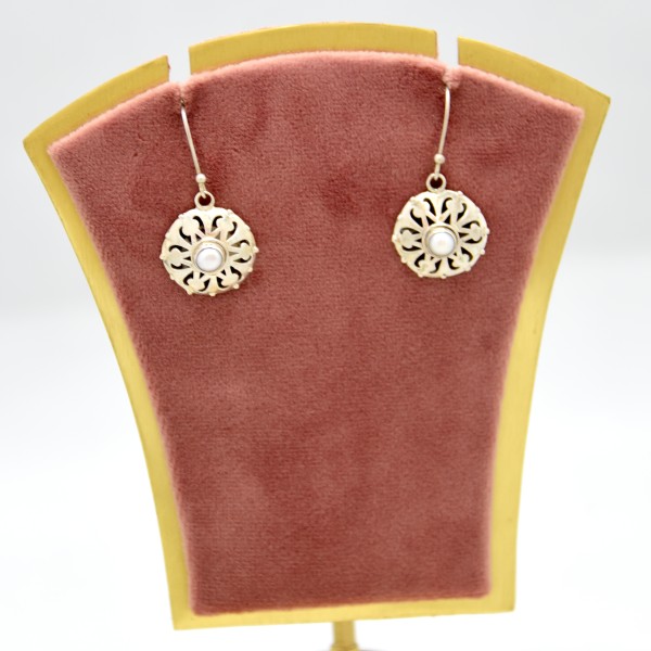 SILVER OXIDIZE 925 EARRING