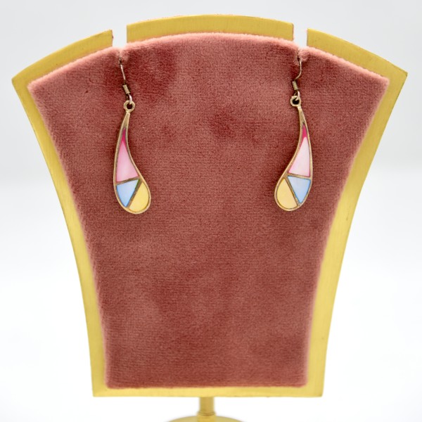 SILVER MOTHER OF PEARL 925 DAILY & OFFICE WEAR EARRING