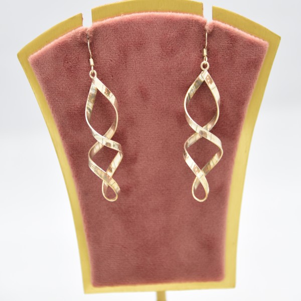 SILVER RUSSIAN LONG 925 EARRING