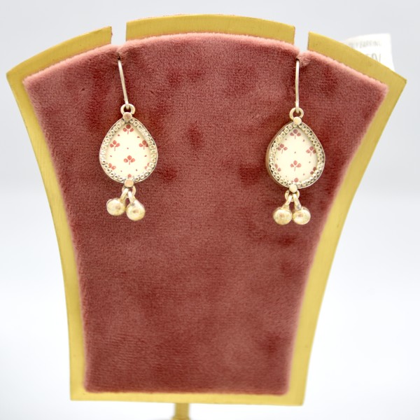SILVER OXIDIZE 925 EARRING