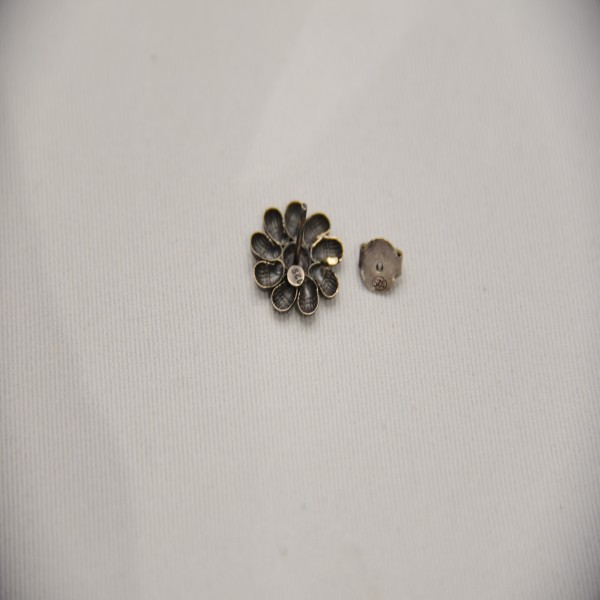 SILVER OXIDIZE 925 EAR TOP