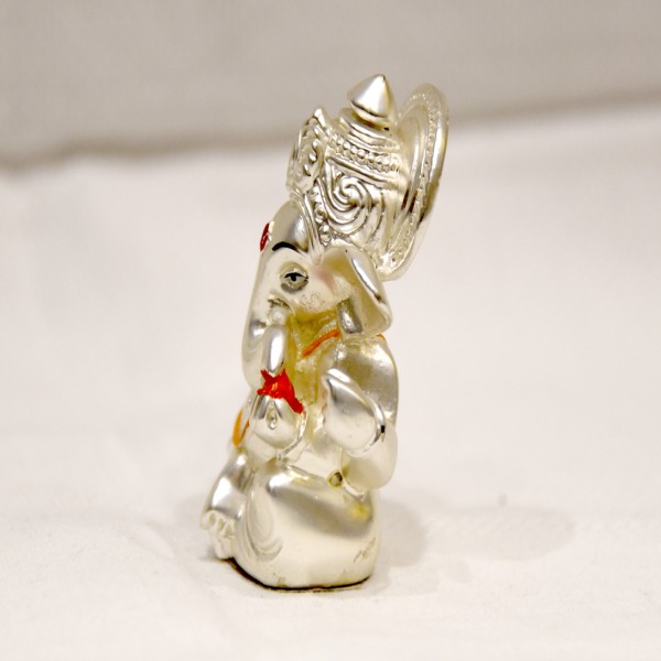 24KT GOLD AARYA SILVER GANPATI 99%