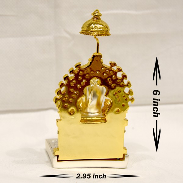 KANHA ART SILVER 99% ITALY SAI BABA