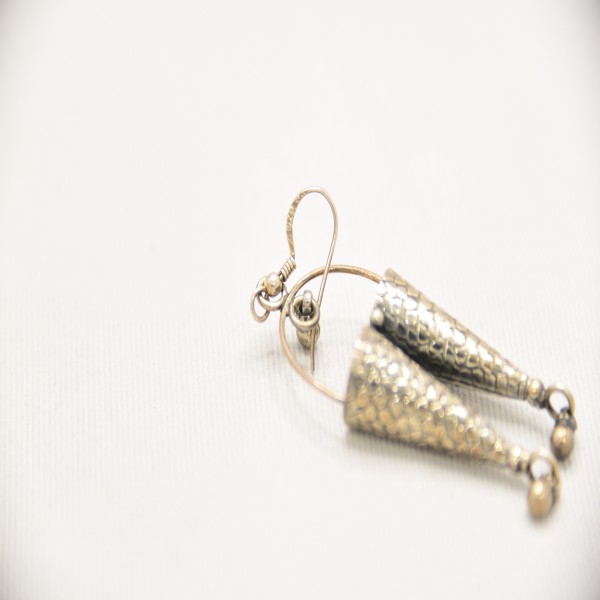 SILVER OXIDIZE 925 EARRING