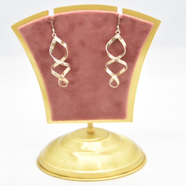 SILVER RUSSIAN LONG 925 EARRING