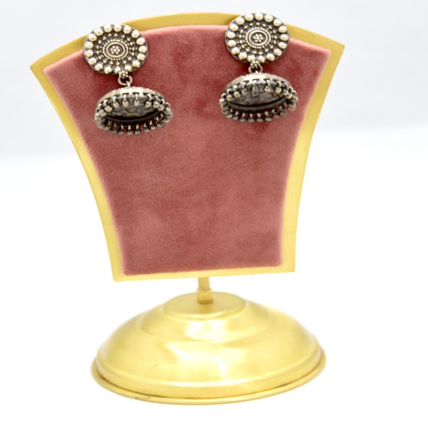 SILVER OXIDIZE 925 JHUMKI