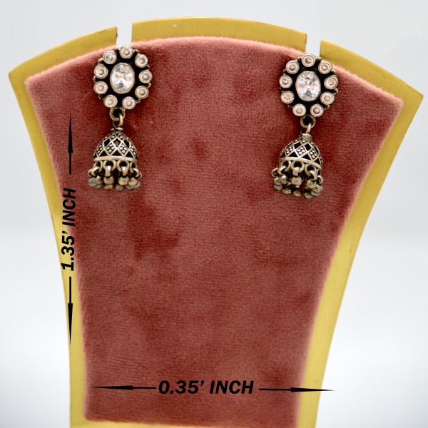 SILVER OXIDIZE 925 JHUMKI