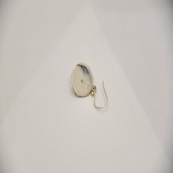 SILVER OXIDIZE 925 EARRING