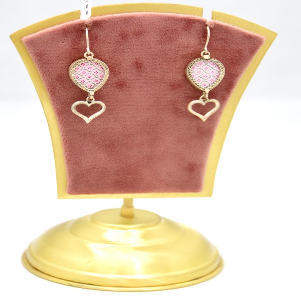 SILVER OXIDIZE 925 EARRING