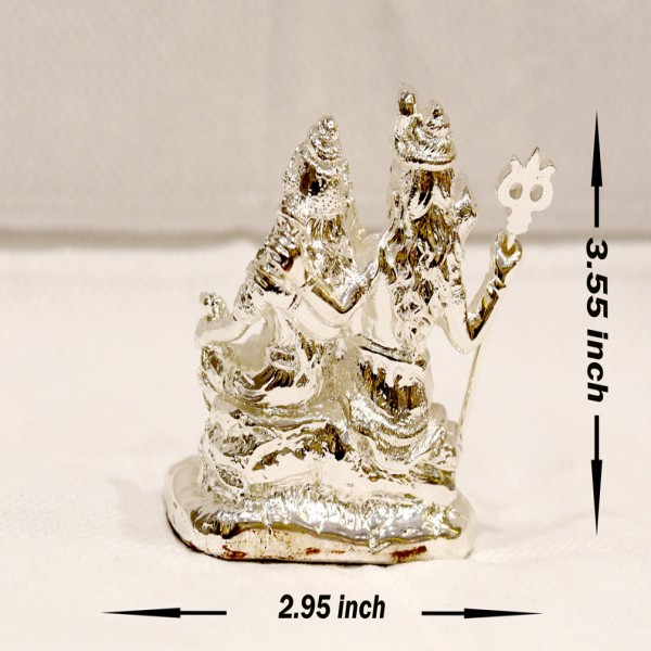 KANHA ART SILVER 99% ITALY SHIV PARIWAR