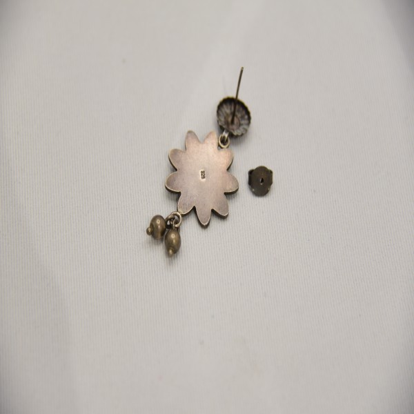 SILVER OXIDIZE 925 EARRING