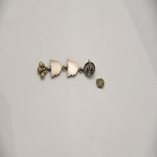 SILVER OXIDIZE 925 EARRING