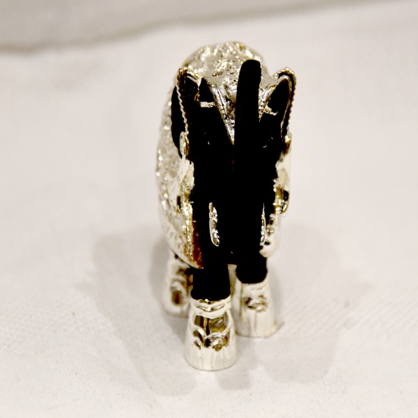 SILVER ELEPHANT PAIR 99% ITALY KANHA ART