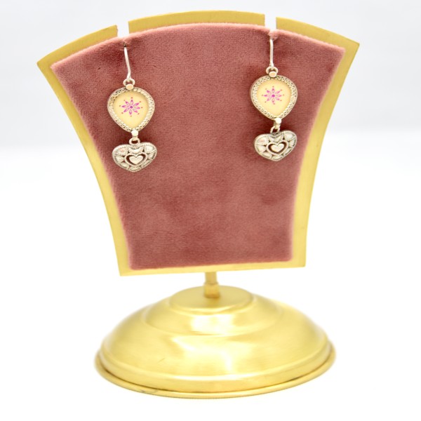 SILVER OXIDIZE 925 EARRING