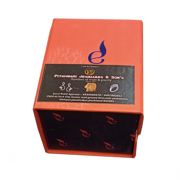 SILVER 99% KANHA ART PEACOCK PEN STAND WITH CARD HOLDER