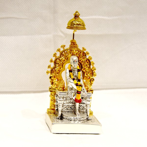 KANHA ART SILVER 99% ITALY SAI BABA