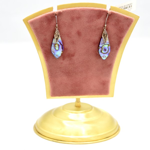 SILVER MOTHER OF PEARL 925 DAILY & OFFICE WEAR EARRING