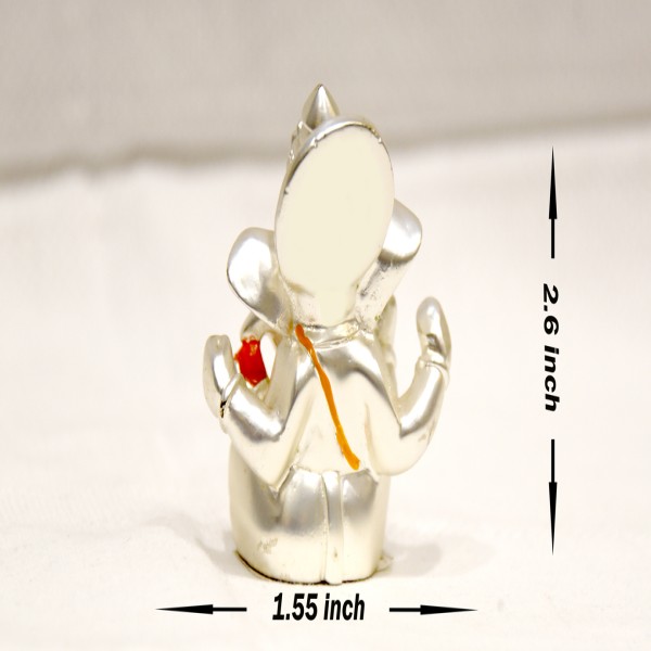 24KT GOLD AARYA SILVER GANPATI 99%