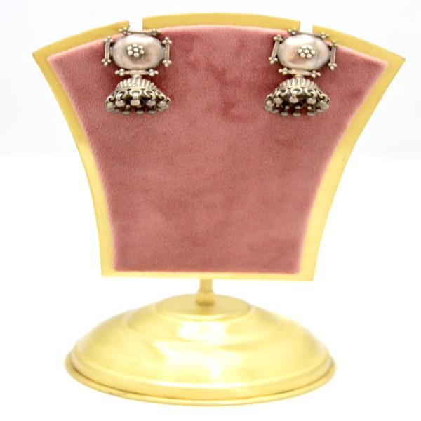 OXIDIZE SILVER 925 JHUMKI