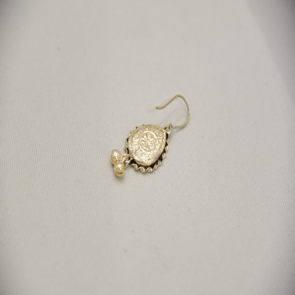 SILVER OXIDIZE 925 EARRING