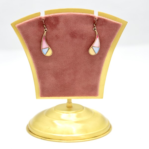 SILVER MOTHER OF PEARL 925 DAILY & OFFICE WEAR EARRING