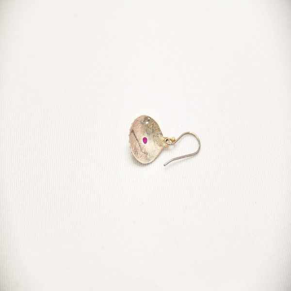 SILVER OXIDIZE 925 EARRING