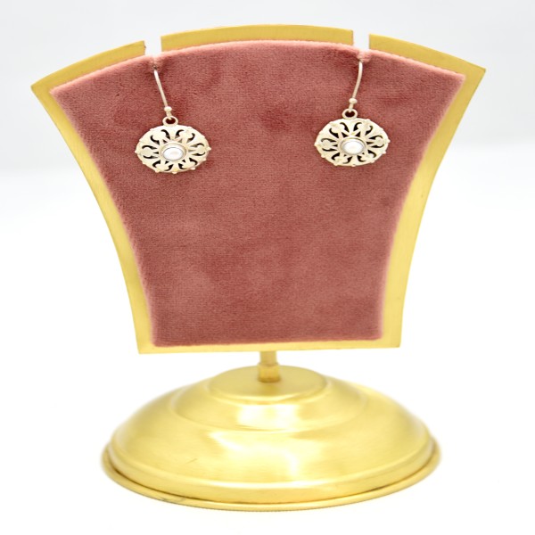 SILVER OXIDIZE 925 EARRING